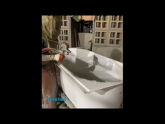 عملية إنتاج حوض الاستحمام الاكريليك