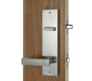 أدوات دخول الأبواب الفضية / أدوات الباب الخارجية القفل القابل للتعديل