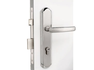 قفل الباب من الفولاذ المقاوم للصدأ مع مقبض الرافعة 116 × 55 ملم