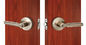 أقفال الأبواب الأنبوبية من سبيكة الزنك الصابونية النيكل الأمن العالي 3 مفاتيح نحاسية