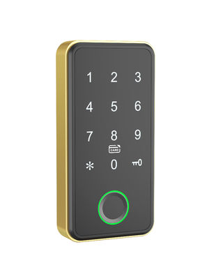 4 بطاريات AA Bluetooth 5.0 Smart Fingerprint Cabinet Lock 50 سعة البصمة