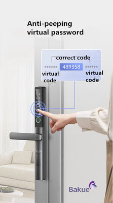 قفل الباب الألومنيوم RFID مناسب لمدرسة نظام إدارة الوصول الآمن جهاز الأمن الإلكتروني