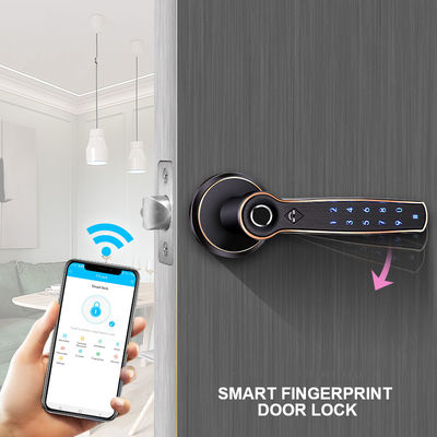 TTlock بصمة الأصابع Bluetooth قفل ذكي بدون مفتاح