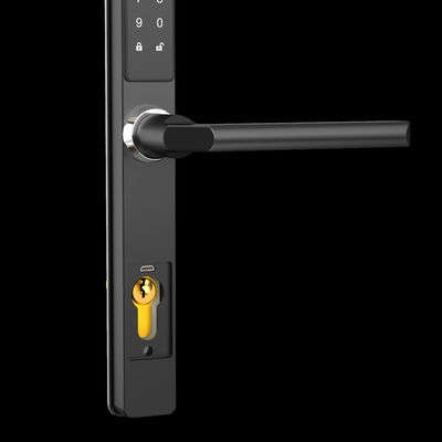 قفل الباب ذو الإطار الضيق بصمة الأصابع مقاوم للماء IP65 للشقة