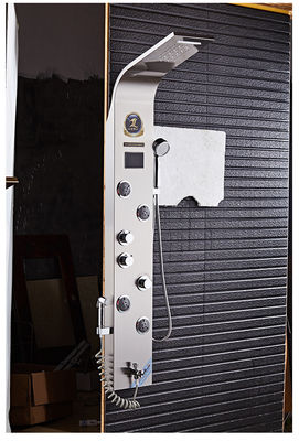 ألوان متعددة الرأس حمام ألوحة دش L120 X W22 X T7cm الحجم